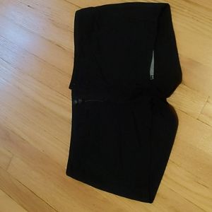 American Eagle Black Denim stretch shorts